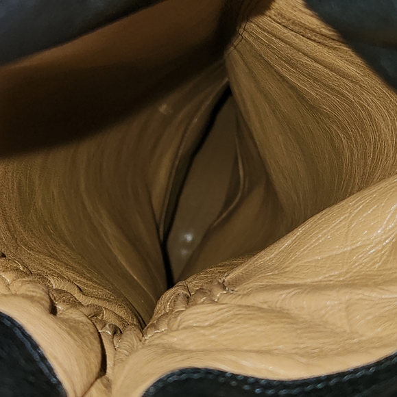 SOLD Chloe Black Grain Pebble Leather OTK Over The Knee Thigh High Boot 9 IT 39 - Picture 12 of 16